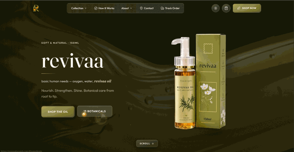 Revivaabyzaish website screenshot